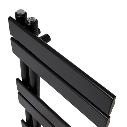 GoodHome Boxwood badeværelsesradiator 70 x 40 cm mat-sort