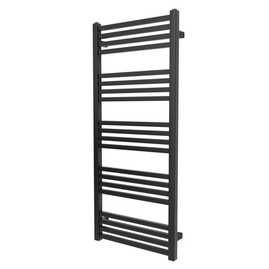GoodHome Duala badeværelsesradiator 105 x 45 cm mat-sort