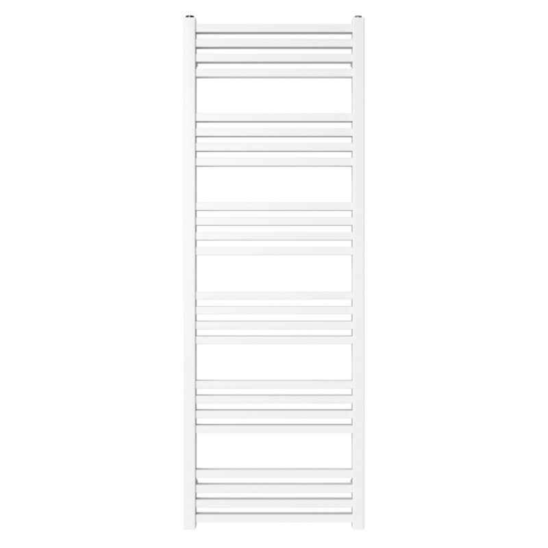 GoodHome Duala badeværelsesradiator 128 x 45 cm hvid