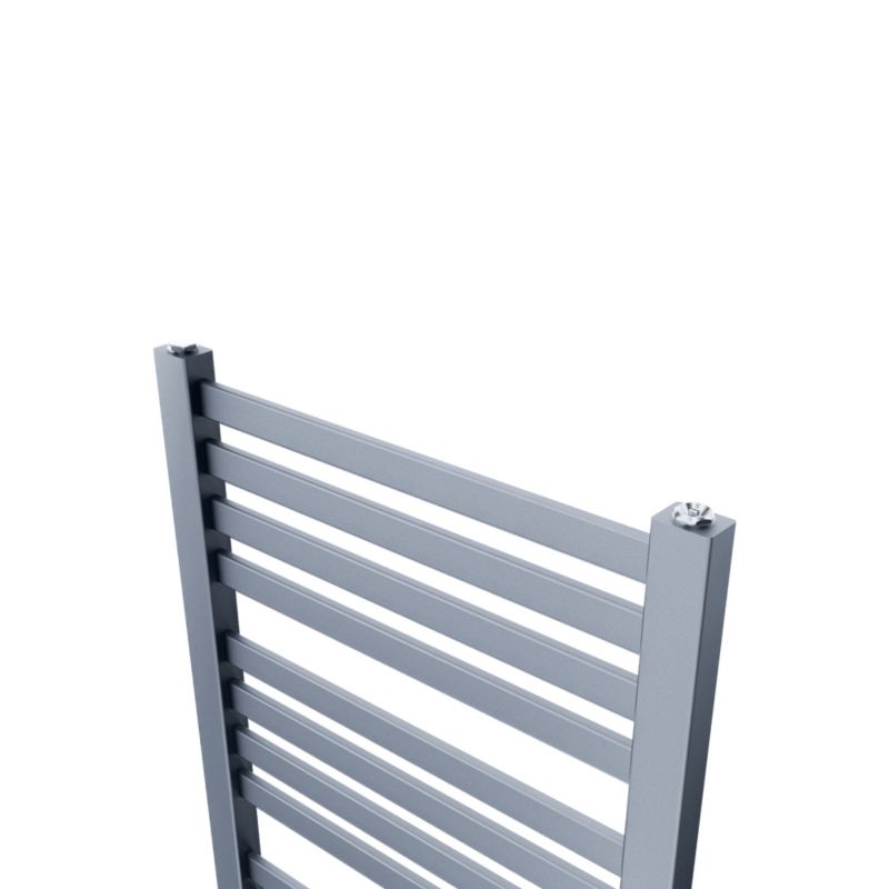 GoodHome Wolfsbane badeværelsesradiator 120 x 50 cm satin