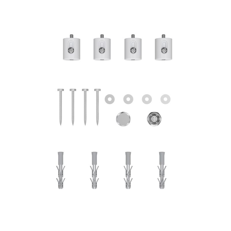 GoodHome Wolfsbane badeværelsesradiator 90 x 50 cm hvid
