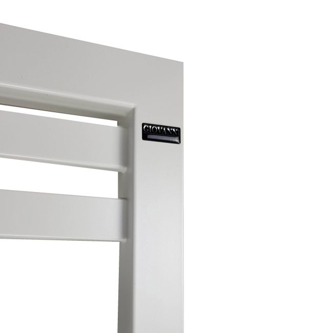 Kleo badeværelsesradiator 128 x 54 cm mat hvid