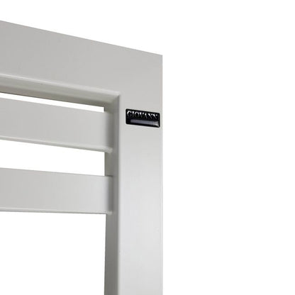Kleo badeværelsesradiator 128 x 54 cm mat hvid