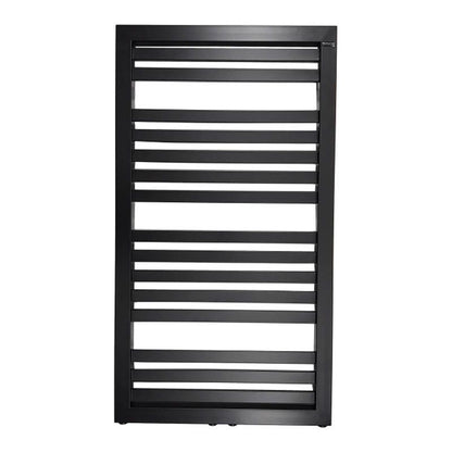 Sort Kleo badeværelsesradiator 98 x 54 cm