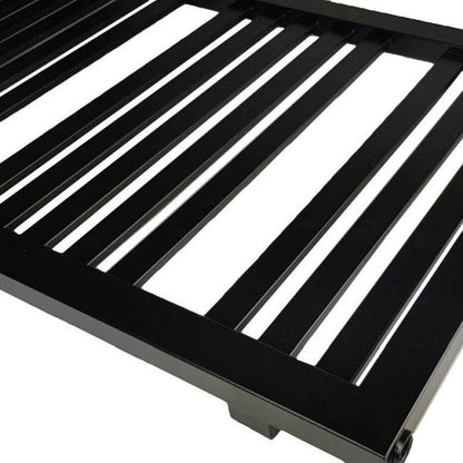 Sort Kleo badeværelsesradiator 98 x 54 cm