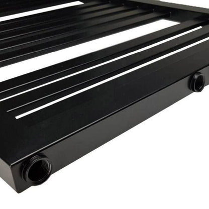 Sort Kleo badeværelsesradiator 98 x 54 cm