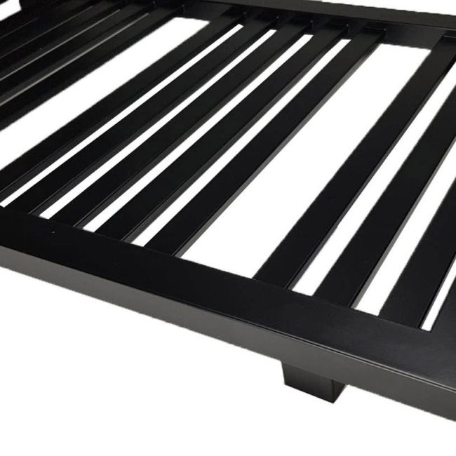 Sort Kleo badeværelsesradiator 98 x 54 cm