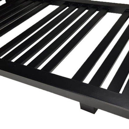 Sort Kleo badeværelsesradiator 98 x 54 cm