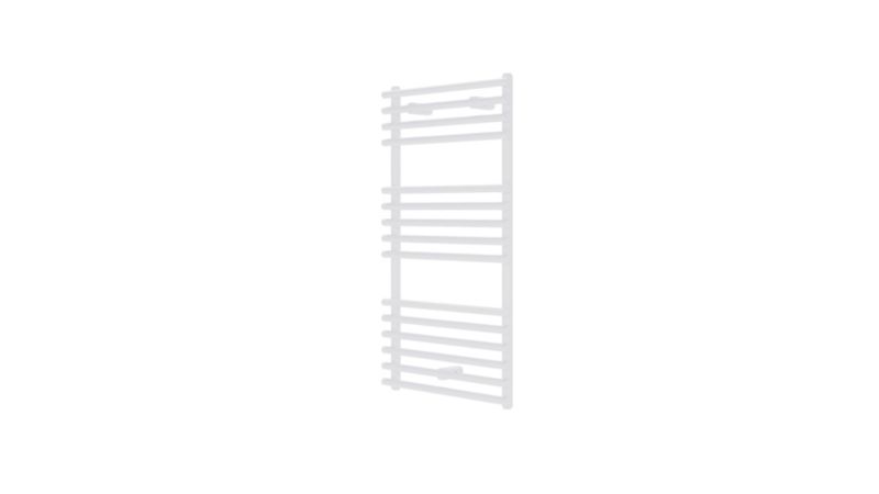 Luxrad Picco badeværelsesradiator 92,7 x 50 cm hvid