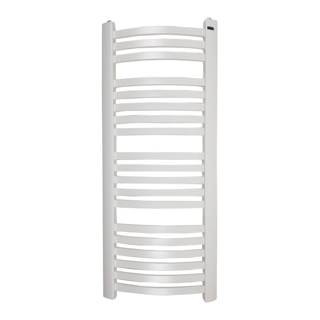 Badeværelsesradiator Rubin 115 x 48 cm mat hvid