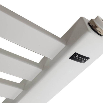 Badeværelsesradiator Rubin 115 x 48 cm mat hvid