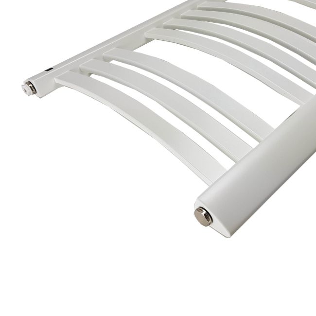 Badeværelsesradiator Rubin 115 x 48 cm mat hvid