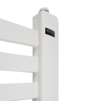 Badeværelsesradiator Rubin 115 x 48 cm mat hvid