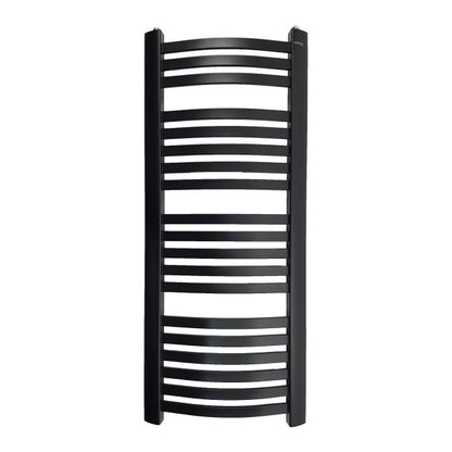 Sort badeværelsesradiator Rubin 115 x 48 cm