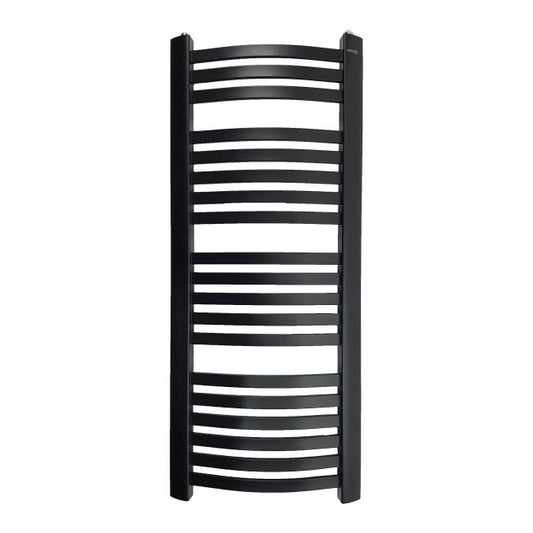 Sort badeværelsesradiator Rubin 115 x 48 cm