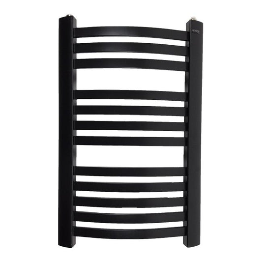 Sort Rubin badeværelsesradiator 75 x 48 cm