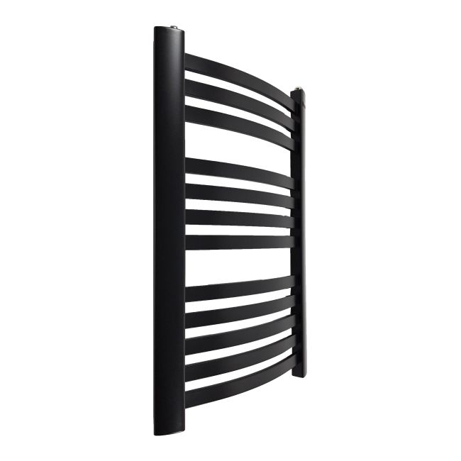 Sort Rubin badeværelsesradiator 75 x 48 cm