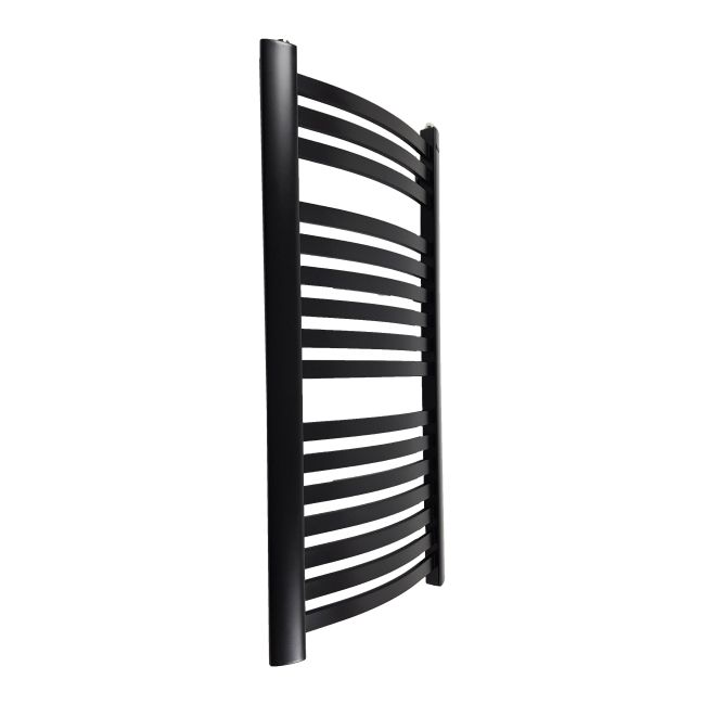 Sort badeværelsesradiator Rubin 95 x 48 cm