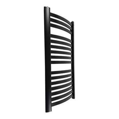 Sort badeværelsesradiator Rubin 95 x 48 cm