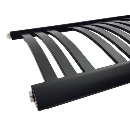 Sort badeværelsesradiator Rubin 95 x 48 cm