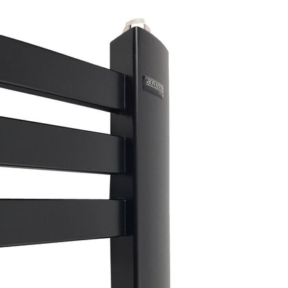 Sort badeværelsesradiator Rubin 95 x 48 cm