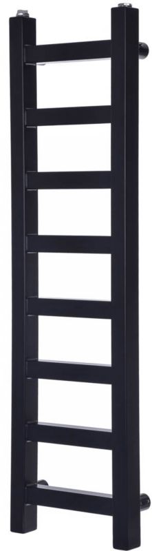 Badeværelsesradiator Tanzanit 90 x 25 cm mat-sort