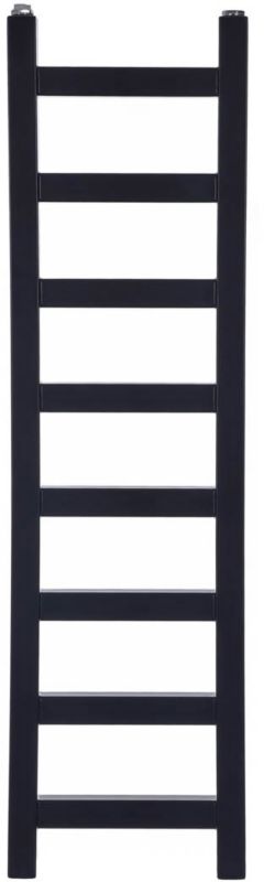 Badeværelsesradiator Tanzanit 90 x 25 cm mat-sort