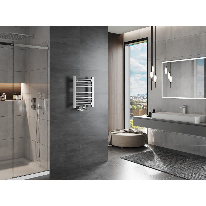 Mexen 500x400 kromet badeværelsesradiator