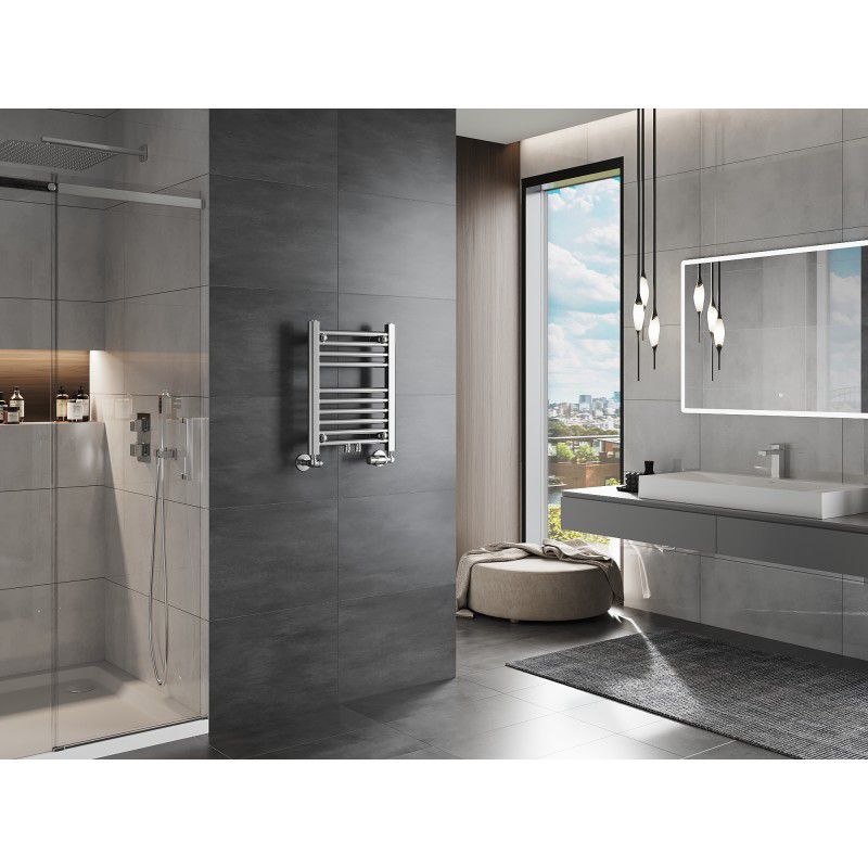 Mexen 500x400 kromet badeværelsesradiator