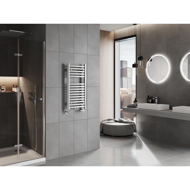 Mexen Hades badeværelsesradiator 800x400 krom