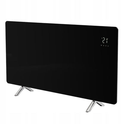 Infrarødt Varmepanel Glas 120x68 cm 720W Sort WiFi