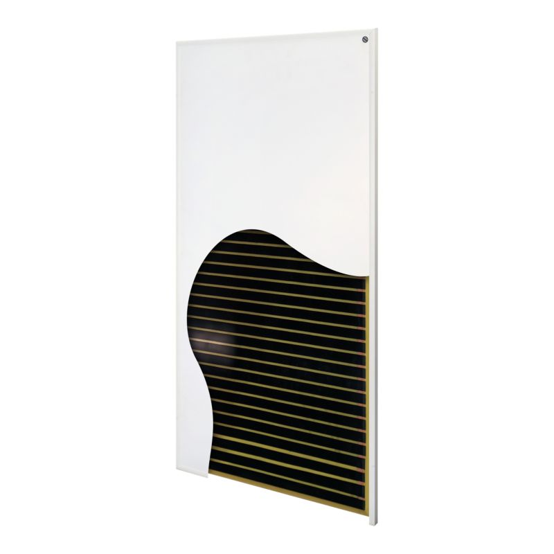Infrarødt Varmepanel 63x103 cm 600W Hvid