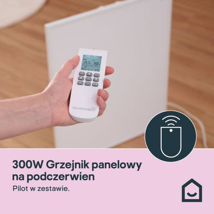 Infrarødt Varmeapparat 300 W Hvid Bærbar