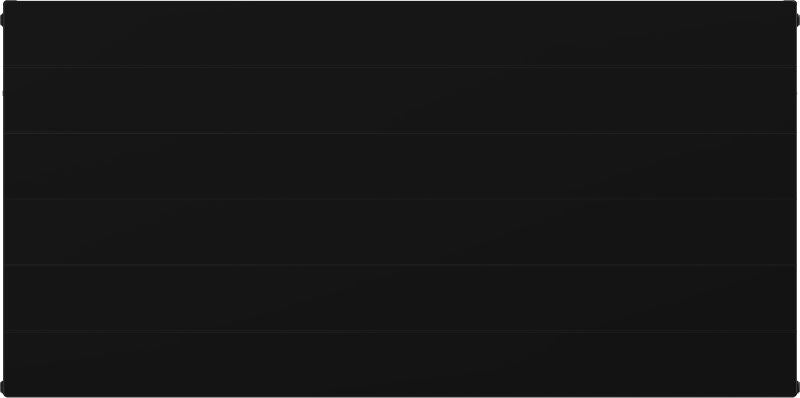 Mexen Line CVL22 panelradiator 600 x 400 mat-sort 633 W