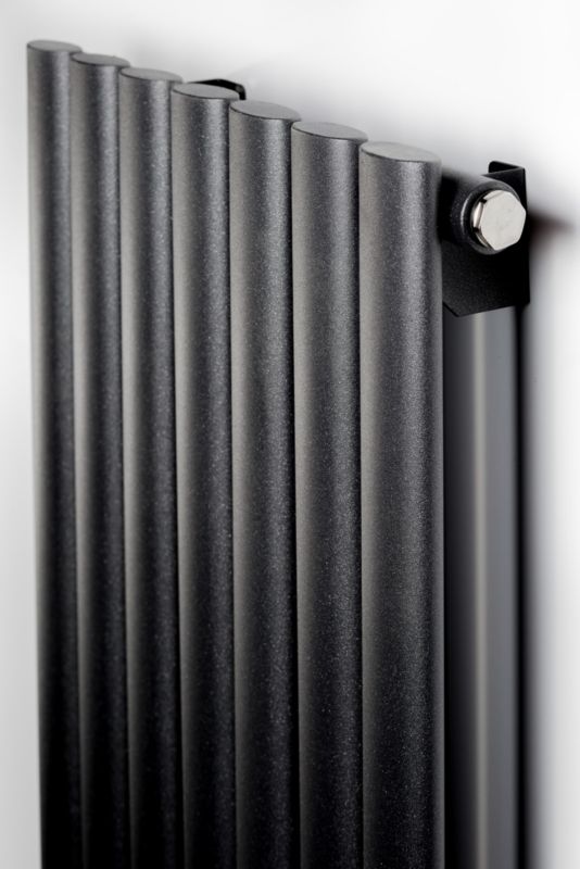 Radiator Ring 160x35,2 cm Grafit Struktur 667W