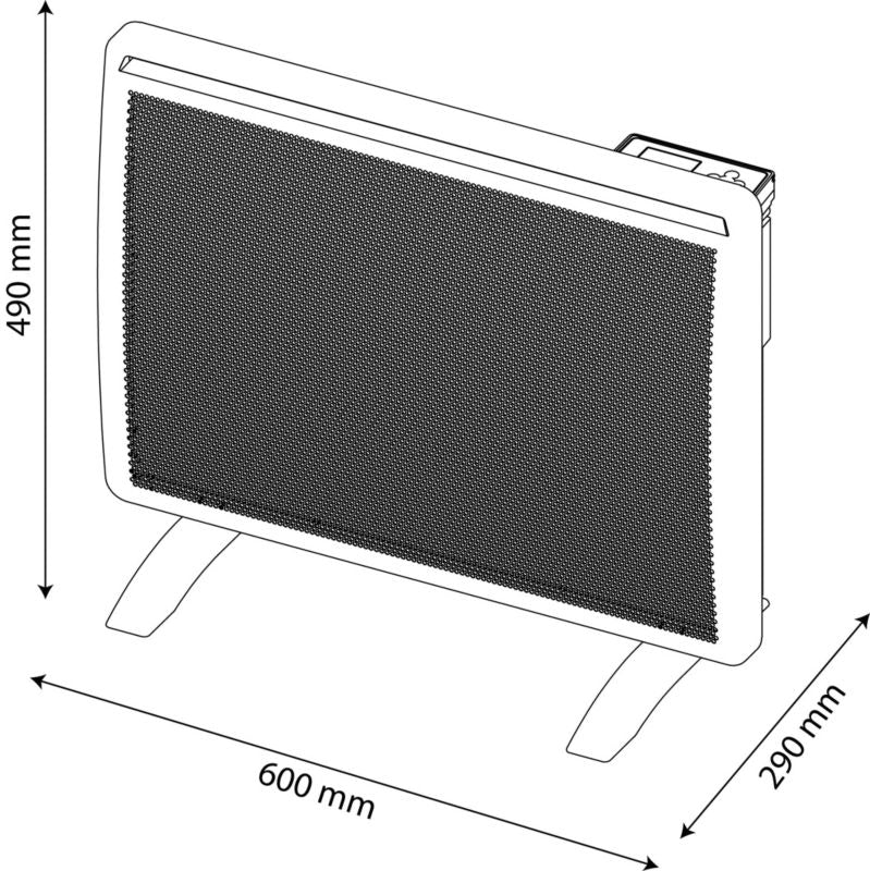 Infrarød radiator 1500 W