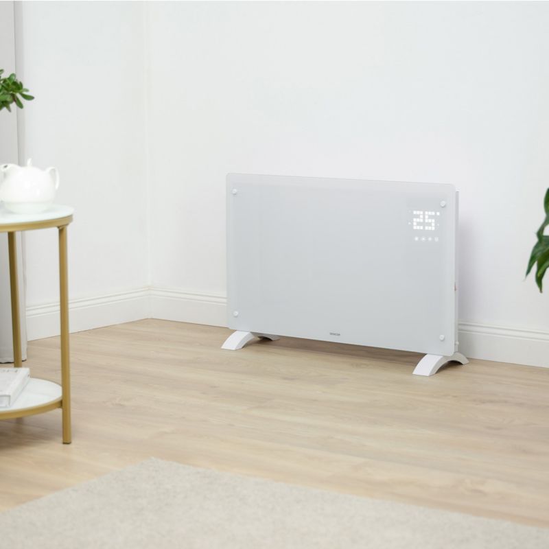 Glaskonvektor SCF 4240WH Wi-Fi 2000W Hvid
