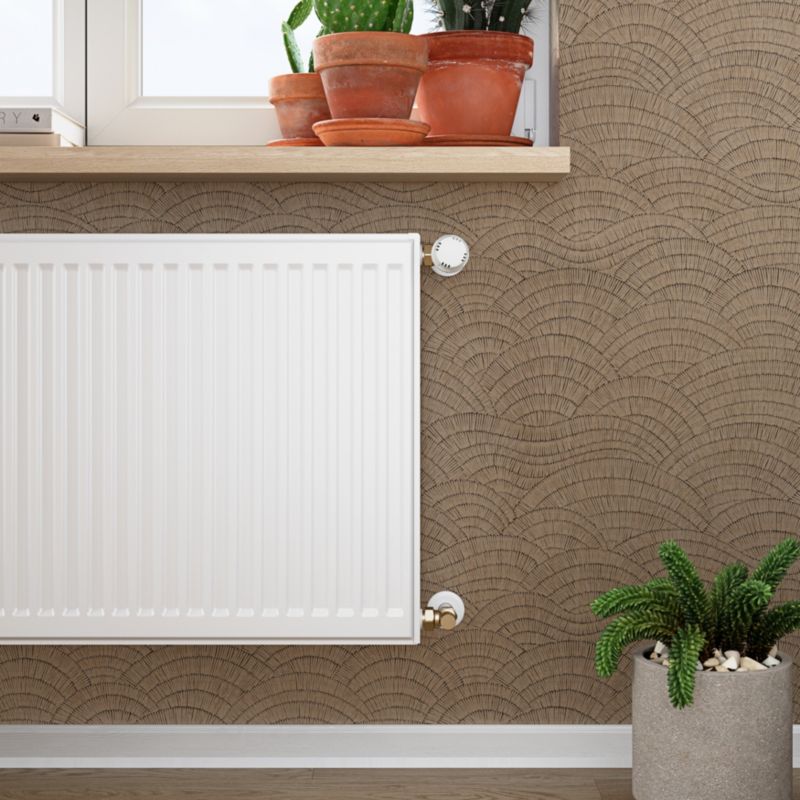 Stålradiator C22 55x100 cm Hvid