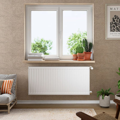 Stålradiator C22 55x120 cm Hvid