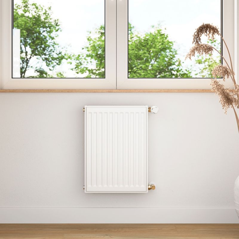 Stålradiator C22 55x40 cm Hvid