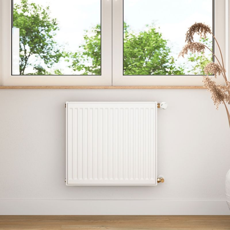 Stålradiator C22 55x60 cm Hvid