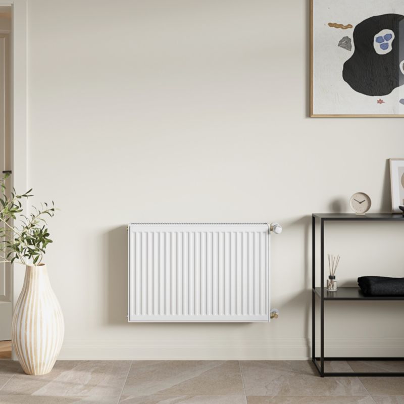 Stålradiator C22 55x80 cm Hvid