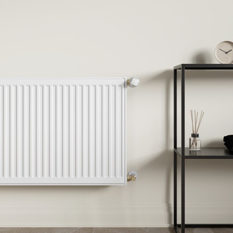 Stålradiator C22 55x80 cm Hvid