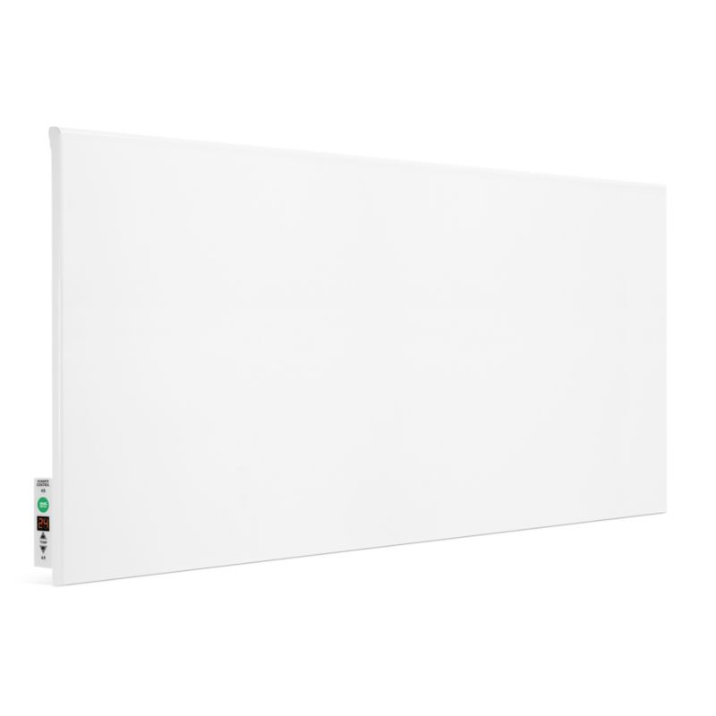 Stålinfrarødvarmer HD-WAVE STEEL med termostat 1000 W hvid
