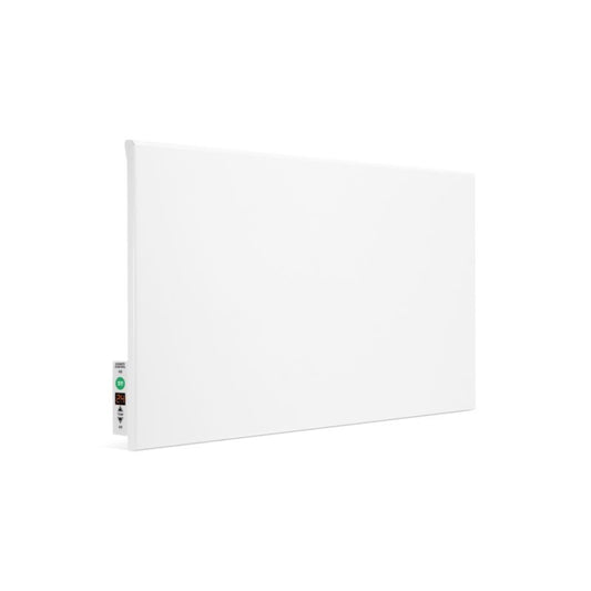 Stålradiator med infrarød varme HD-WAVE STEEL med termostat 400 W hvid