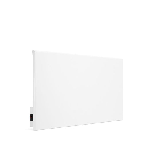 Stålradiator med infrarød varme HD-WAVE STEEL med tænd/sluk-knap 300 W hvid