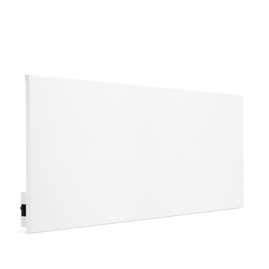 Stålradiator med infrarød varme HD-WAVE STEEL med tænd/sluk-knap 500 W hvid