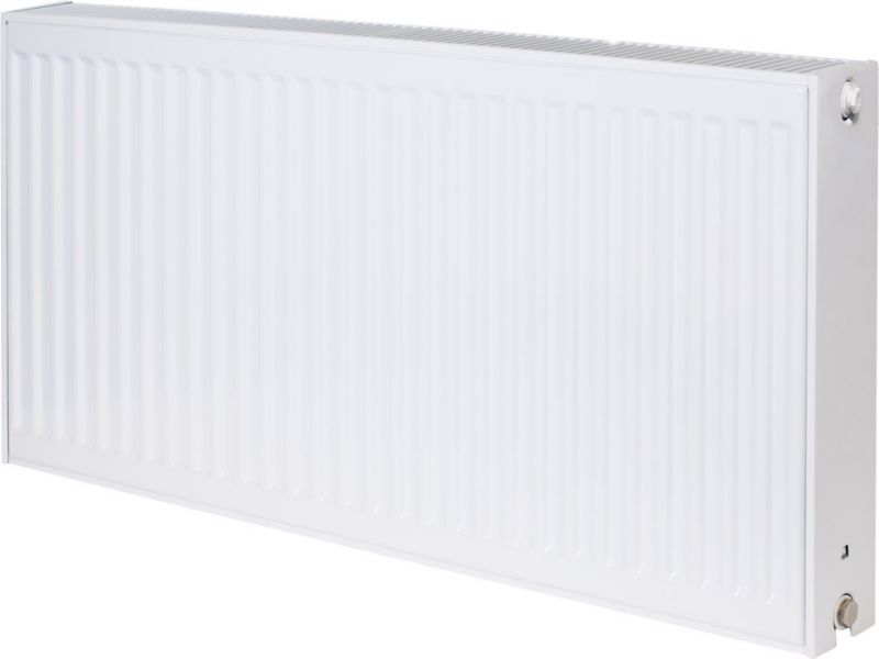 Stålradiator C22 30x100 cm Hvid