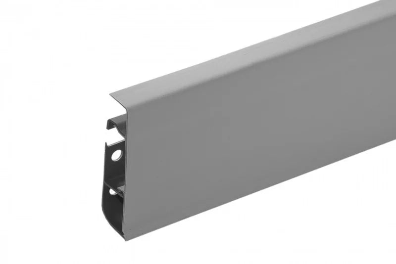 Gulvliste 250 cm Grå Mat 22x75 mm
