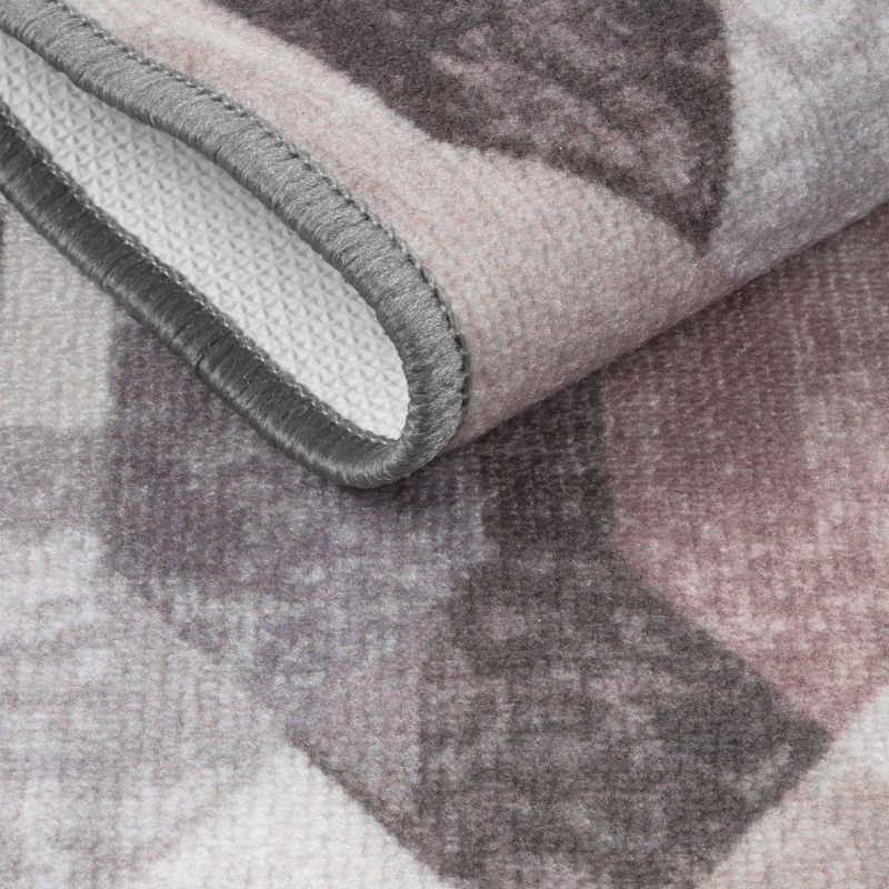 Gulvløber Antiskrid 80x200 cm Flerfarvet Polyester